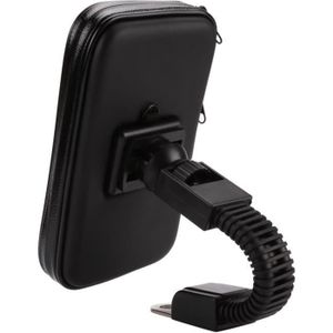 Support Telephone Moto Scooter Etanche Etui de Protection valide pour  Smartphones jusqu'a 7,2 Visiere antireflet Fixation retroviseur incassable