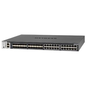 SWITCH - HUB ETHERNET  Switch réseau RJ45 NETGEAR 24 ports 10 Gigabit manageables NIV3 + 24 SFP+ - XSM4348S
