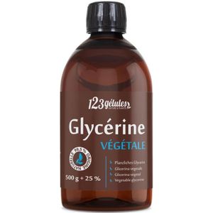 HYDRATANT CORPS Glycérine Végétale - 500g + 25% - 500 ml