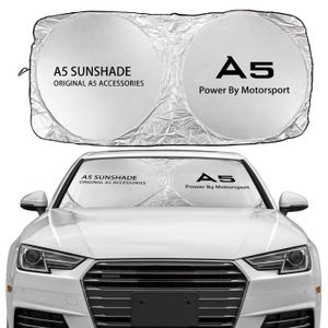 PARE-SOLEIL Pare-soleil de voiture, protecteur de visière, réflecteur anti-uv, pour Audi A3 8P 8V A4 B8 B6 A6 C6 C5 A5 Q For A5