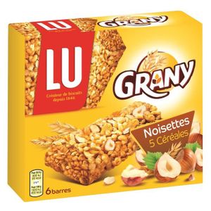 Barres Cereales sans gluten GERBLE