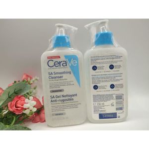 HYDRATANT CORPS Cerave SA anti rugosité, gel nettoyant corps pour peaux sèches et Rugueuse 236ml