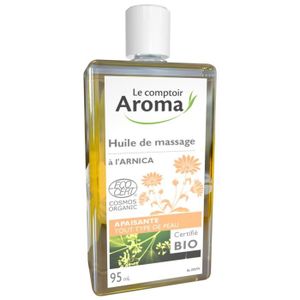 HUILE - LAIT MASSAGE Le Comptoir Aroma Huile de Massage Arnica Bio 95 m