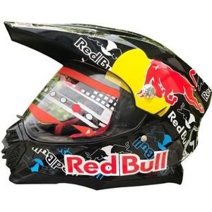 CASQUE MOTO SCOOTER Casque Motocross Adulte Casque Moto Modulable Cross Moto,Certification ECE Casques Red Bull Moto Cross Homme Femme Casque VTT Inte