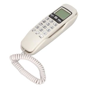 Téléphone fixe Qqmora Téléphone de l'hôtel KXT333CID Téléphone Mu