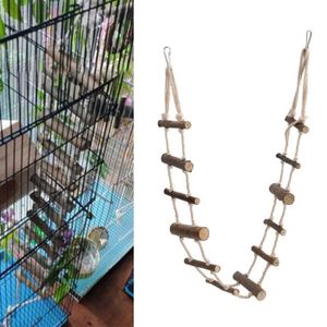 ECHELLE Cikonielf chelle de corde pour animaux de compagnie Petite échelle Réglable pour Animaux de Compagnie, échelle animalerie jouet
