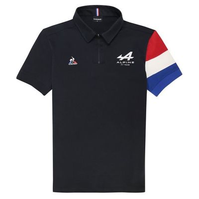 Polo le coq sportif homme noir best sale