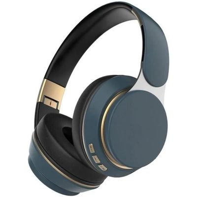 Casque Muse M-276FB Bluetooth 5.0 HiFi - Sans Fil - Noir/Gris - Extra Bass