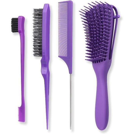 Brosse Démêlante Et Lissante Pour Cheveux (bouclés, Tous Types) - Neuf, Pratique Et Efficace