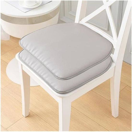 BUYUE Coussin De Tabouret De Bar Magnétique Antidérapant Amélioré, En Cuir Synthétique De Luxe Imperméable, Petit Coussin De Siège Pour Café, Bistrot, Tabouret Empilable En Métal (carré, Rouge, 1