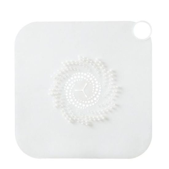 Couvercle De Vidange Sol Avec Clapet Anti-Odeur - PVC Blanc, 160mm, Pour Balcon, Jardin, Drainage Extérieur