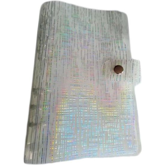 Lot De 2 Classeurs à Feuilles A6 En Cuir PU Avec Boucle Magnétique - Beaux-Arts Et