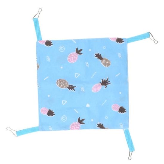 Hamac Cage Pour Chat - Avec Boule Amusante - Tissu Maille Respirant - Taille 47x38x28 Cm - 7