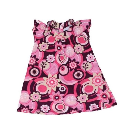 Robe Bebe Fille Okaidi 6 Mois Rose Ete Rose Rose Cdiscount Pret A Porter