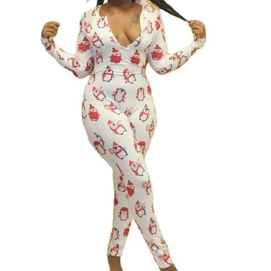 Combinaison pyjama moulante on sale