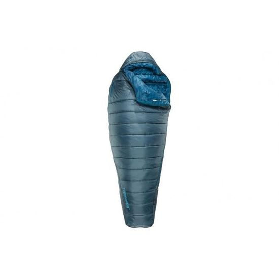 Sac De Couchage Therm-a-Rest Saros -6°C - Synthétique, 3 Saisons, Petite Taille (bleu)