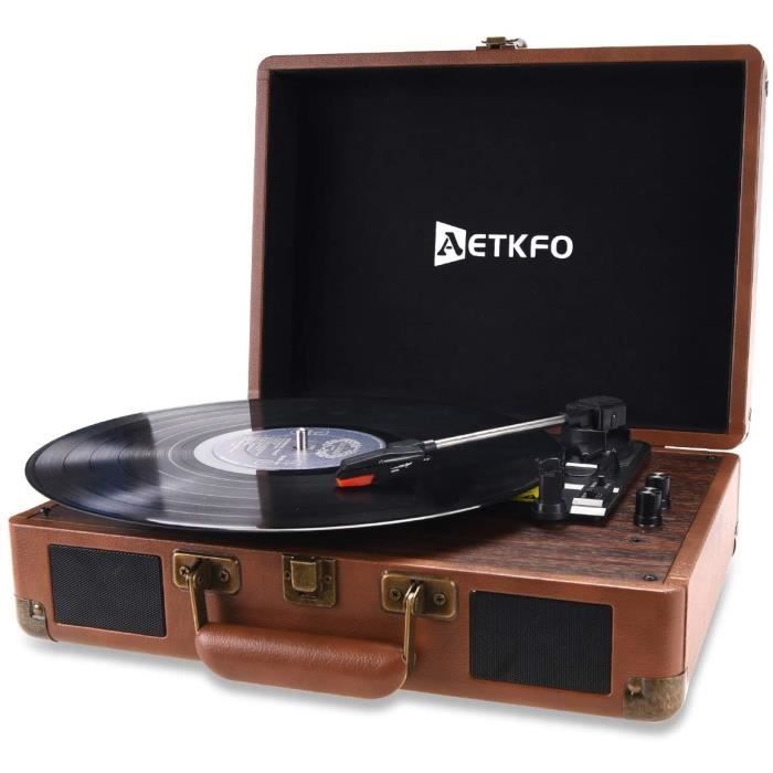 Platine vinyle, platine vinyle bluetooth, tourne disque à encodeur ...