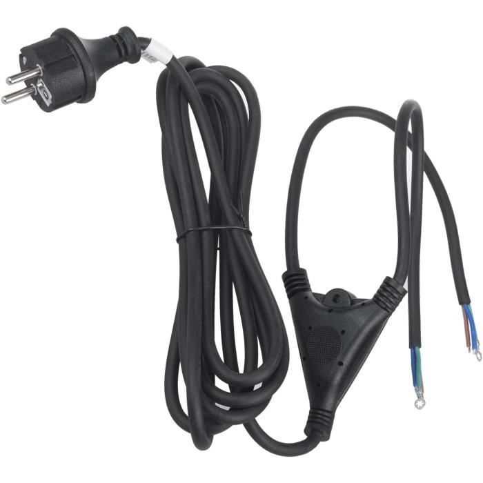 Câble D'Alimentation 2 X 3 M Pour Feux MAXTER – Repères Jaune/Gauche Et Vert/Droit – Compatible Multi-Modèles