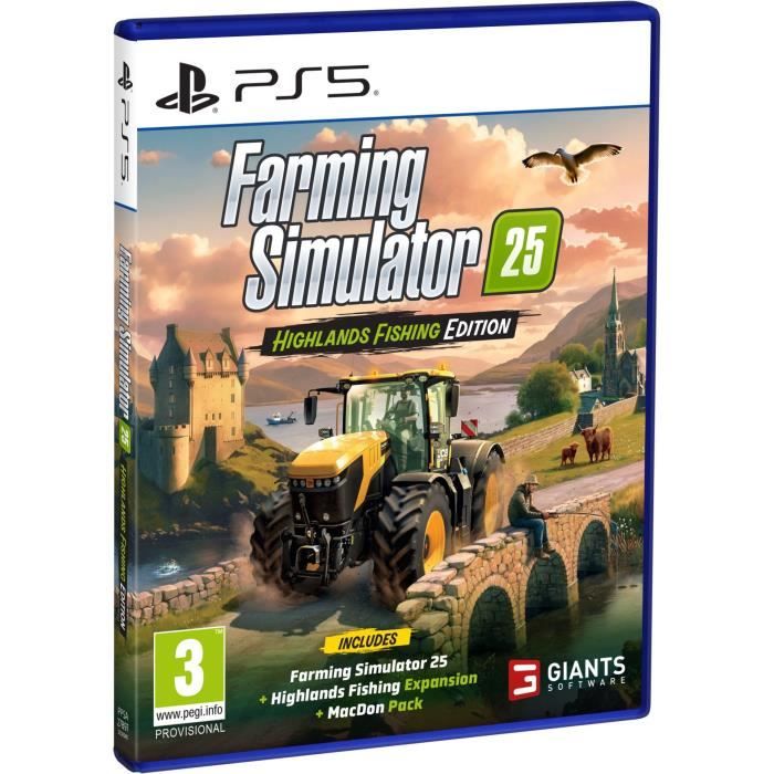Farming Simulator 25: Highlands Fisching Edition PS5 - vue 3