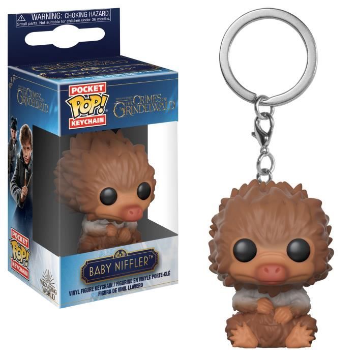 Porte Cle Funko Pocket Pop Les Animaux Fantastiques 2 Baby Niffleur Marron Cdiscount Jeux Video