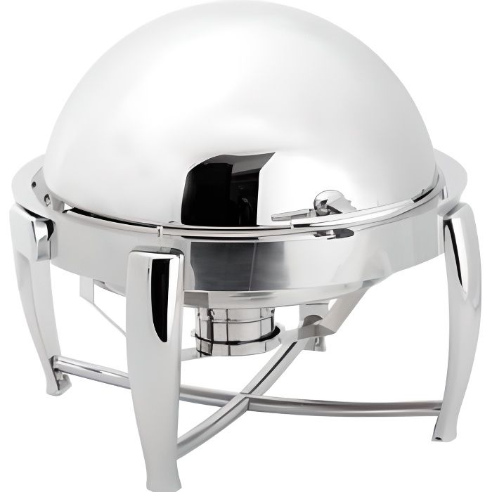 Chafing dish rond couvercle rabattable 180° - Atosa - - DAT51263