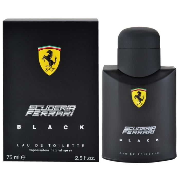 FERRARI SCUDERIA BLACK 75ml EAU DE TOILETTE VAPORISATEUR