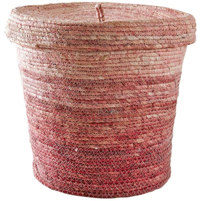 Panier à linge en maïs Rose