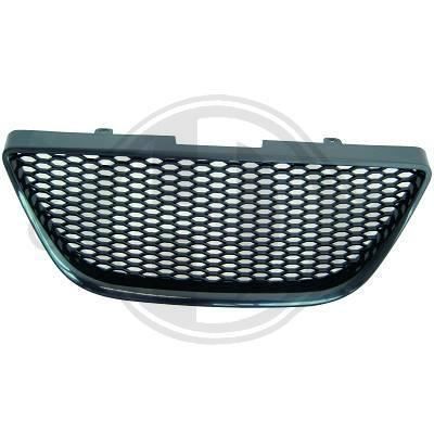 7426240 , Grille de calandre noir pour SEAT Ibiza de 2008 a 2012.