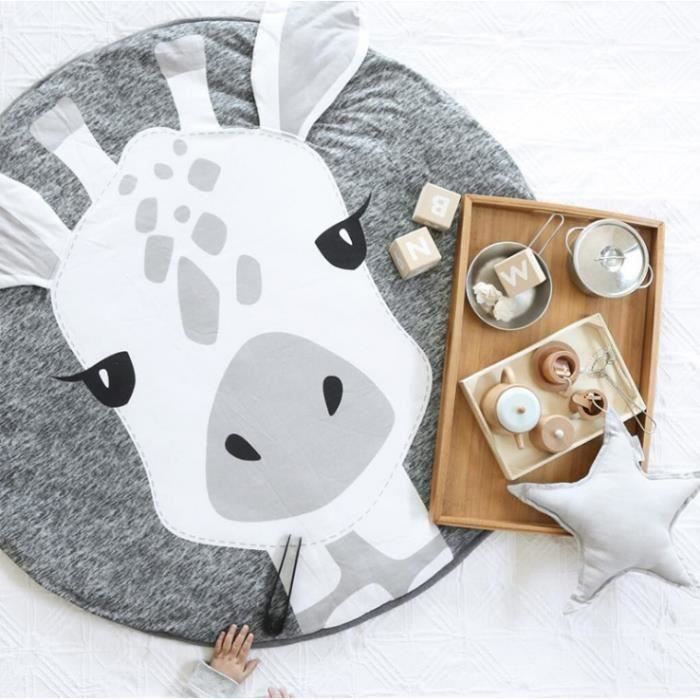 Mat rampant Girafe bébé coton jeu pad bébé enfant mat