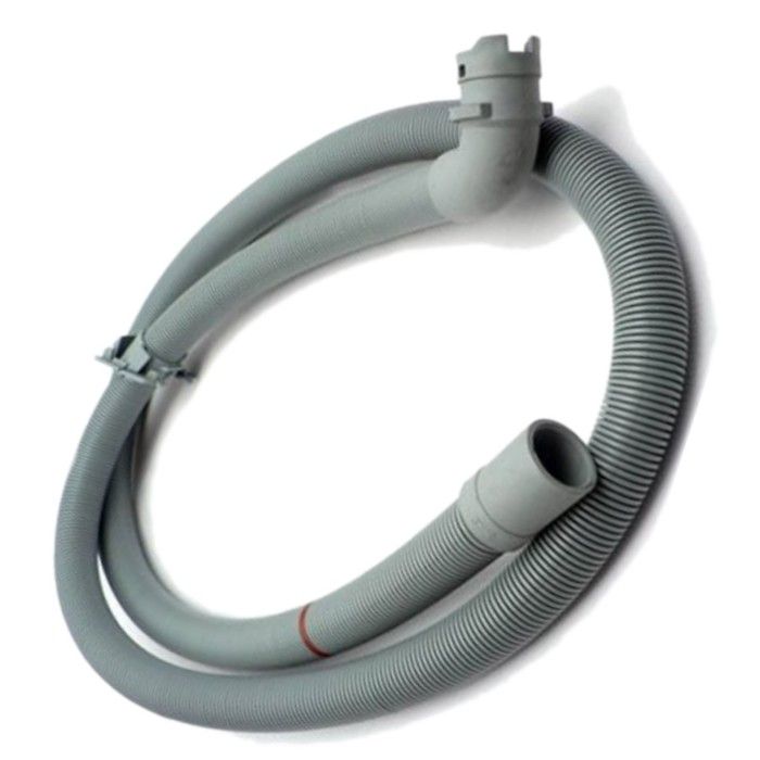 Tuyau de vidange (302709-17785) - Lave-linge - BRANDT, VEDETTE, FAGOR, SANGIORGIO, THOMSON, CRYSTAL, GORENJE, MABE, ESSENTIEL B,
