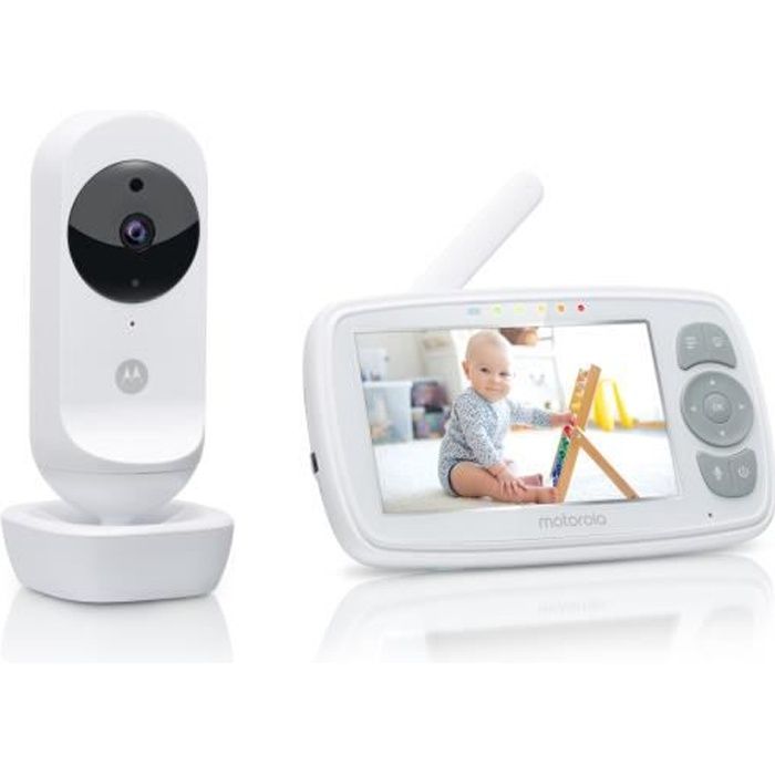 Motorola Ease 34 Moniteur bébé avec caméra - Babyphone 4,3\
