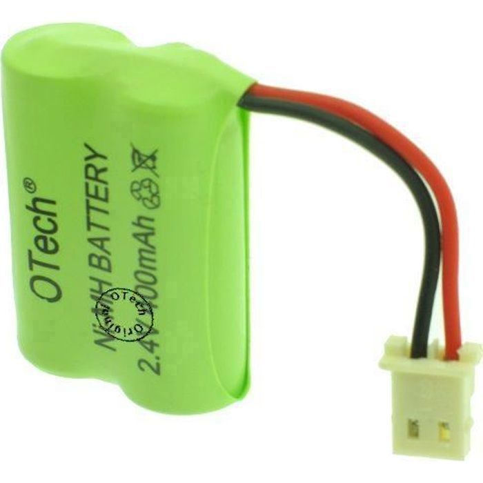 Batterie de téléphone 2.4V Ni-Mh 400mAh