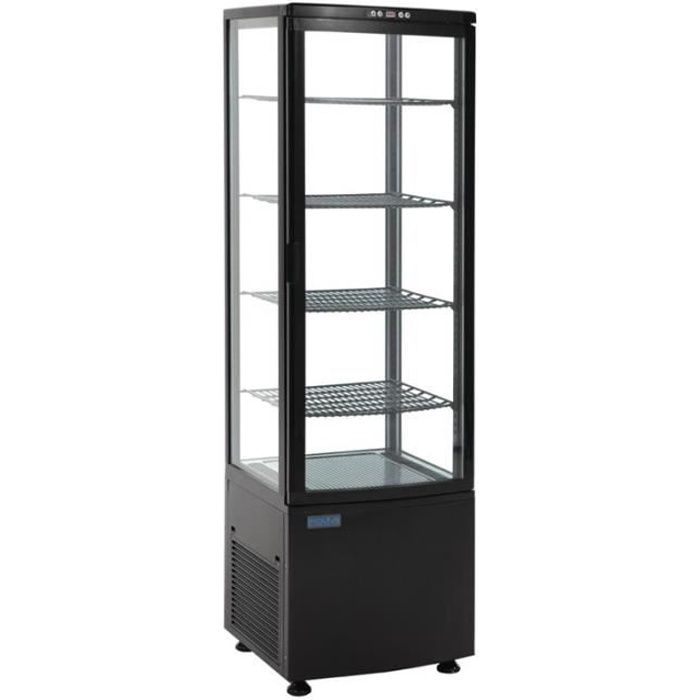 Vitrine réfrigérée avec portes incurvées Polar 235L