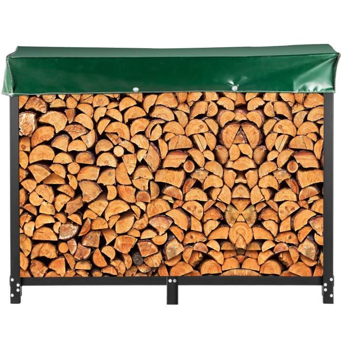 Range Bûche - VEVOR - Abris Bois Chauffage - Range