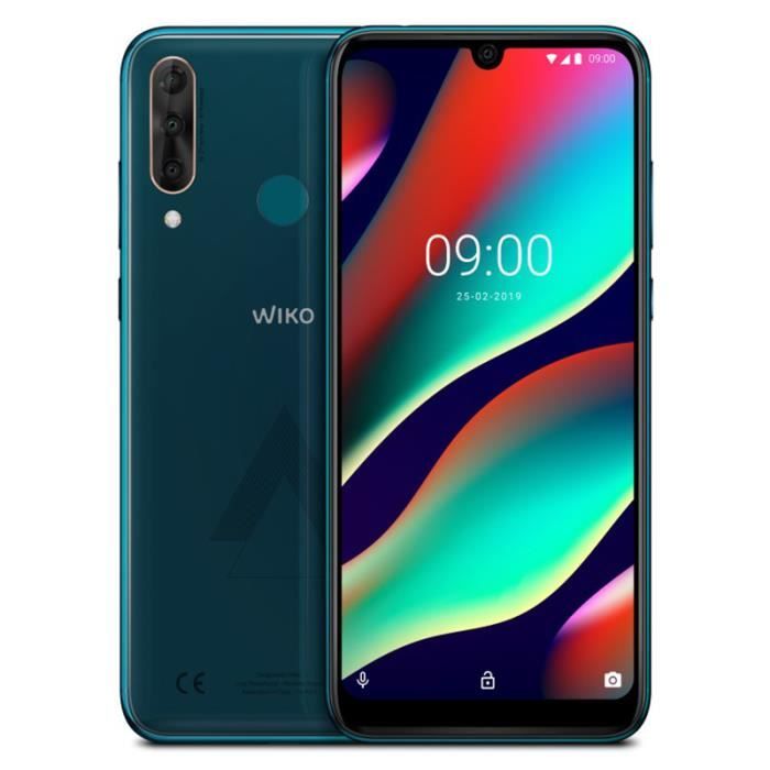 WIKO View 3 Pro Vert 64Go Smartphone 4G