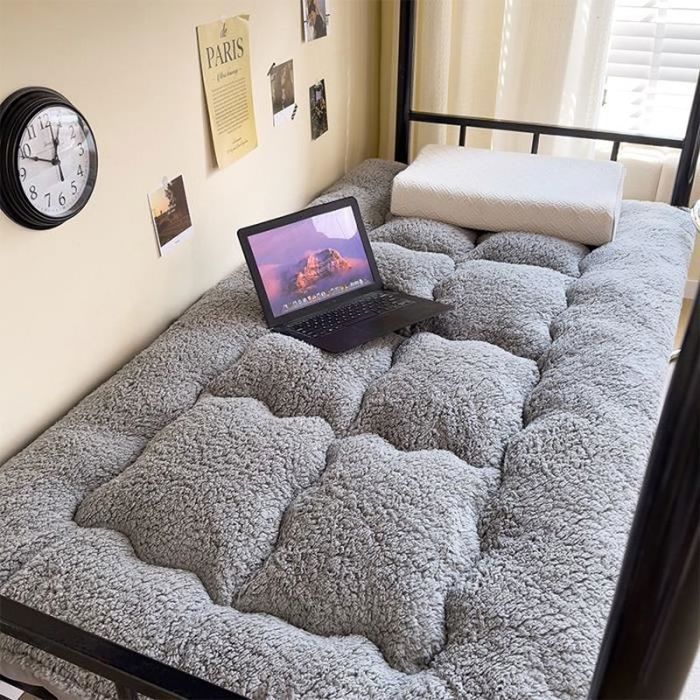 Matelas Futon Japonais 1 Personne Matelas Futon Léger Et Pliable - Coussin Doux Et épais Pour Lit 1 Place - Tapis De Sol Portable Pour Dortoir, Hôtel, Appartement, Camping, Chambre D' Amis