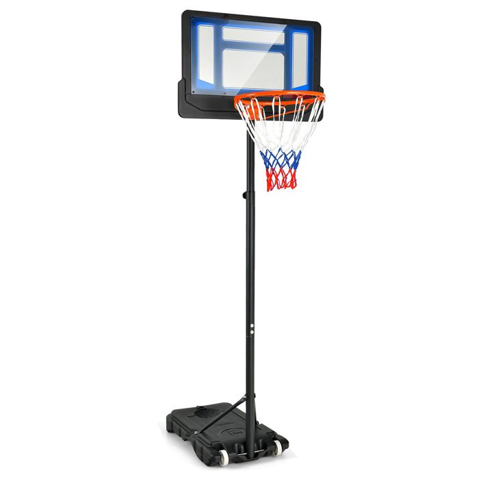 Panier De Basket GOPLUS - Anneau De Remplacement 45cm/38.5cm - Pour Mur, Porte Ou Panneau - Intérieur/extérieur