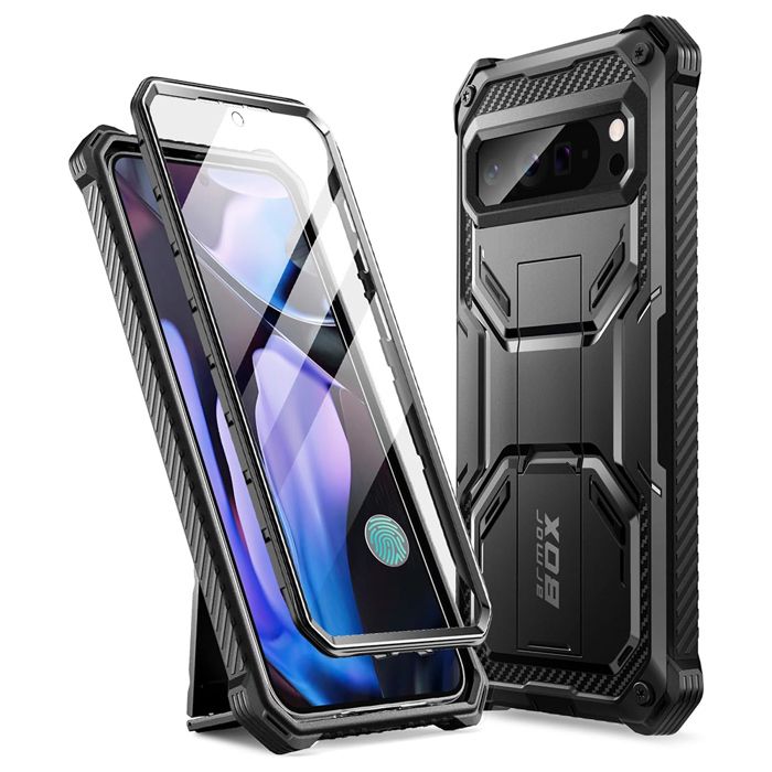 Coque Antichoc Militaire Pour Google Pixel 9PRO XL - Protection Noire Antidérapante