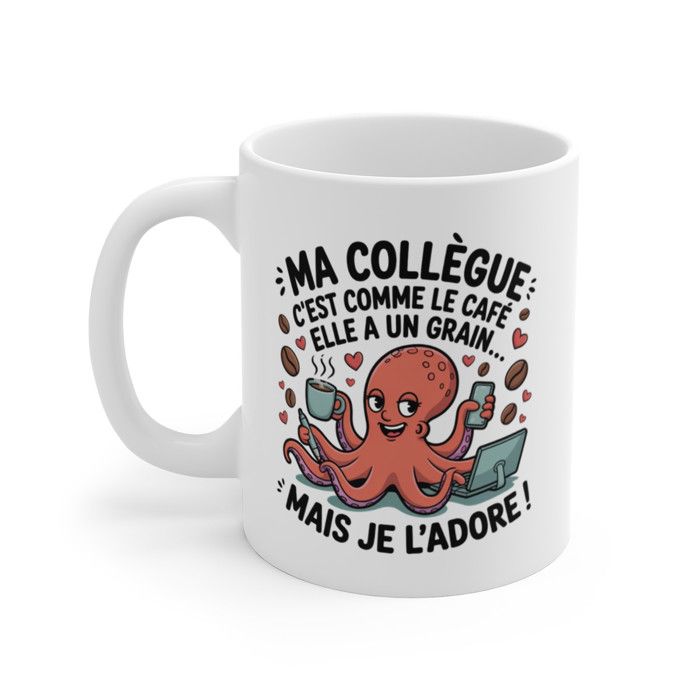 Mug Tasse "Je Donne Toujours 100% Au Travail" - Tasse Humoristique , Idée Cadeau Pour Collègues Et Amateurs D'Humour - Maison