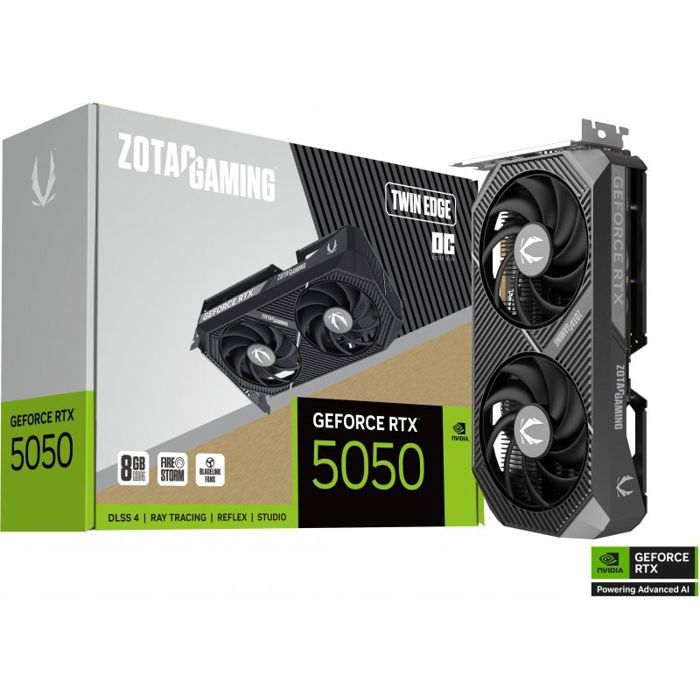Carte Graphique ZOTAC GAMING GeForce RTX 5050 Twin Edge OC – 8 Go GDDR6, PCIe 5.0 - vue 6