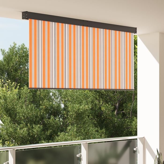 Moderne Store Roulant Extérieur, 200x250 cm, jaune et bleu. FR(82209398 ...
