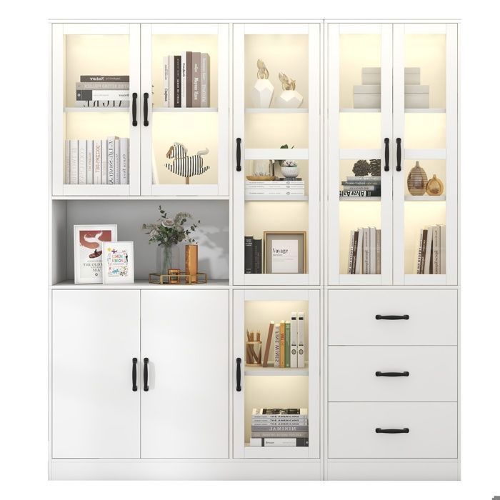 Ensemble De Vitrines Vitrine Combin e Sur Pied Avec clairage LED ensemble-de-vitrines-vitrine-combin-e-sur-pied-avec-clairage-led