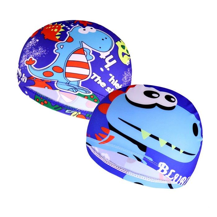 Bonnet De Bain Confortable Motif Dessin Animé Pour Cheveux Longs, Bonnet De Bain Durable, Imperméable Pour Enfants De 2 à 8 Ans, Garçons Et Filles, Cheveux Longs Et Courts (rose