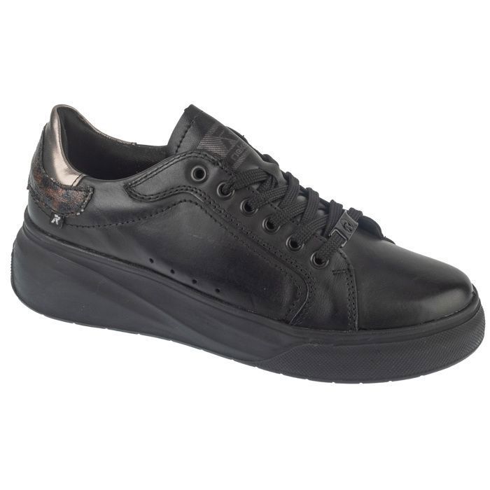 Rieker Baskets Femme - Noir - Rieker Sneakers