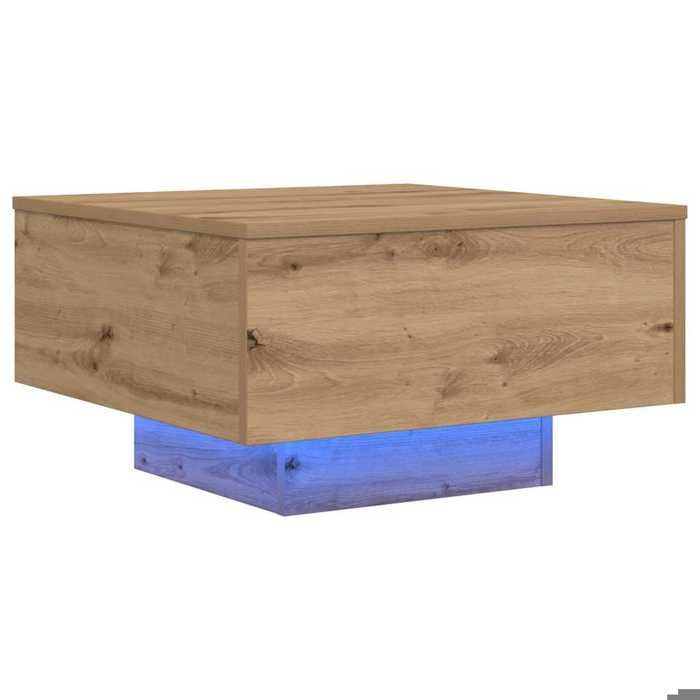 Haut de gamme - Table basse - Chêne artisanal - 55 x 55 x 31 cm - Bois dingénierie EU03_9133636