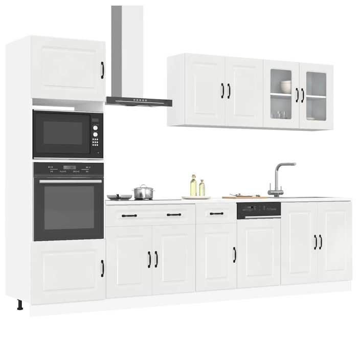vidaXL Ensemble d'armoires de cuisine 7 pcs chêne sonoma