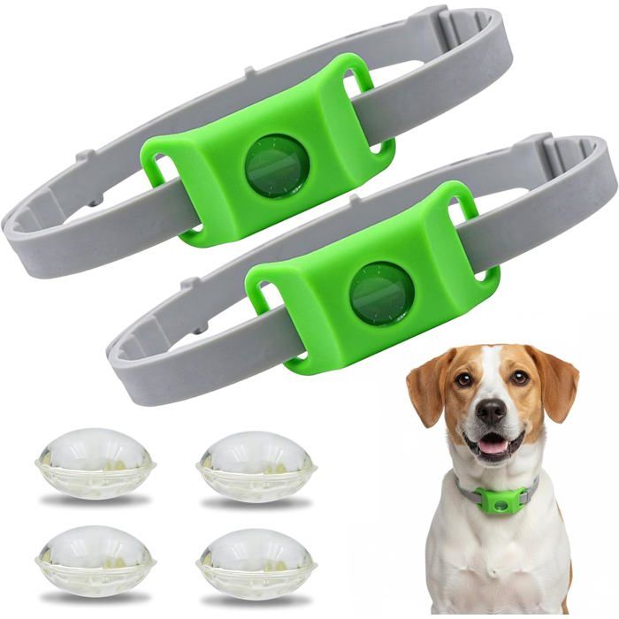Aquality Pets Collier Antiparasitaire Collier Anti Parasitaire Chien Aqualitypets Conception Imperméable Taille Réglable