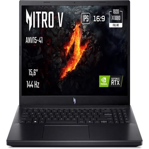 PC portable Acer Gaming Nitro V 15 ANV15-41-R6F1 156 FHD AMD Ryzen 5 7535HS RAM 16 Go DDR5 512 Go SSD GeForce RTX 4050