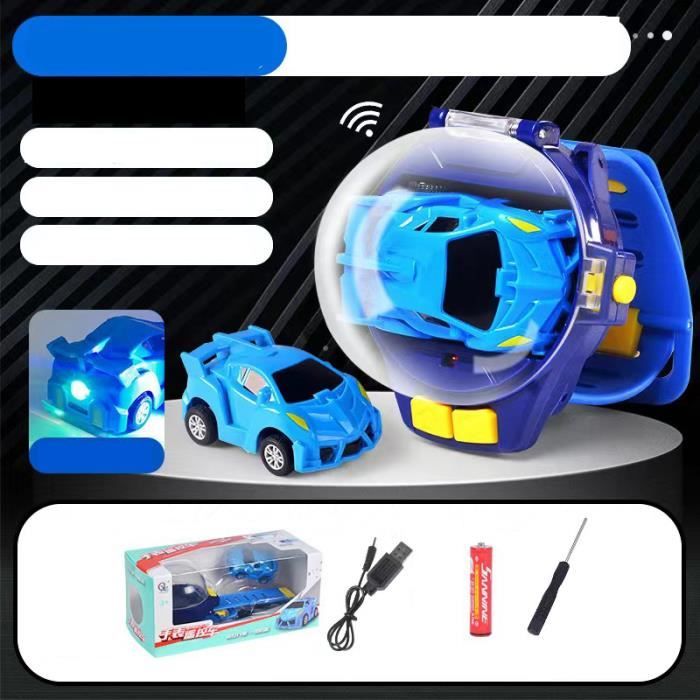 Modèle 6-Mini voiture de course électrique télécommandée pour enfants,  montre automatique, filet rouge, jouet - Cdiscount Jeux - Jouets