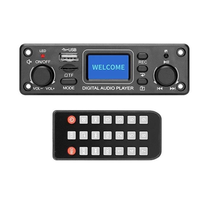 Module Lecteur LCD MP3 Bluetooth Bamberg TDM157 - USB SD FM Pour Autoradio Voiture